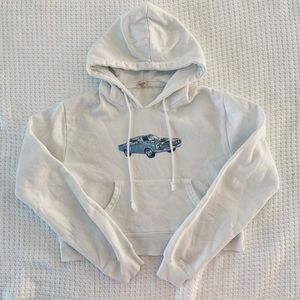 RARE BRANDY MELVILLE CROPPED HOODIE!